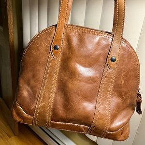Frye Melissa Domed Leather Satchel Bag NWOT